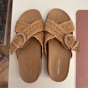 Marc Fisher Raffia Sandals